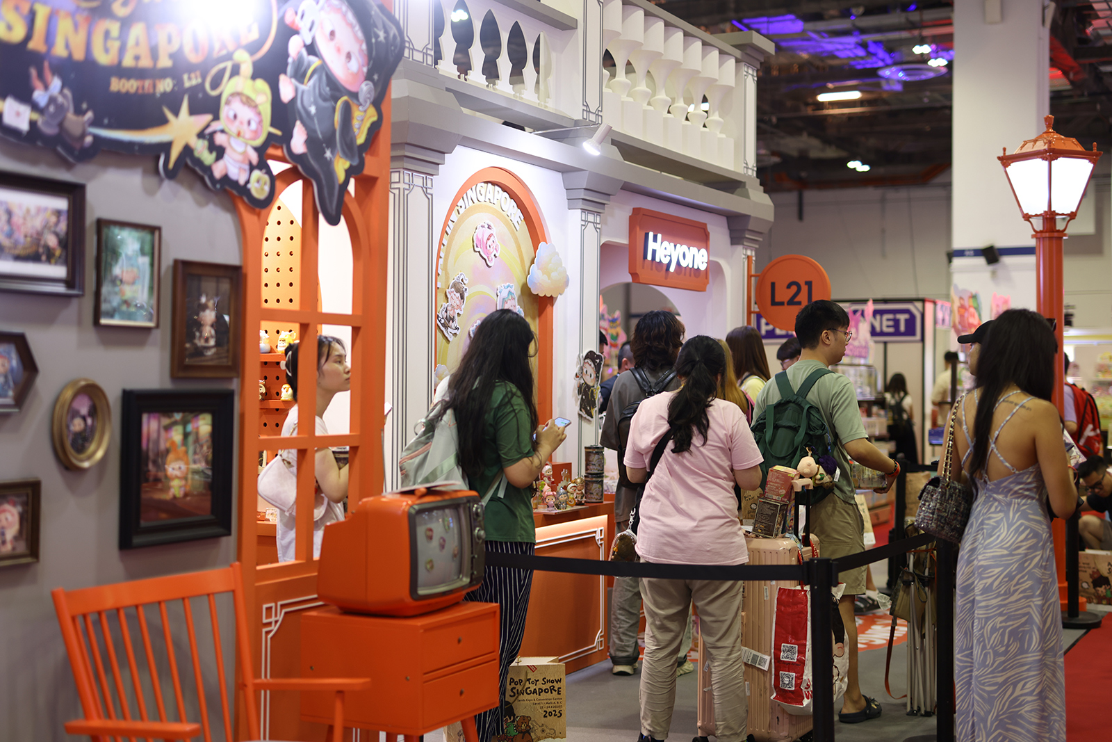 Chinese Designer Toys Shine on the International Stage, Heyone Makes a Strong Breakthrough at PTS Singapore