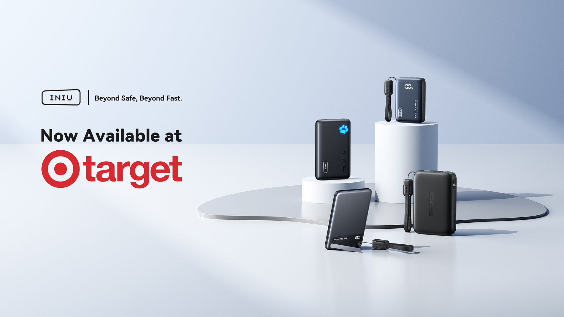 INIU Brings Fast, Reliable Portable Charging to Target Stores Nationwide