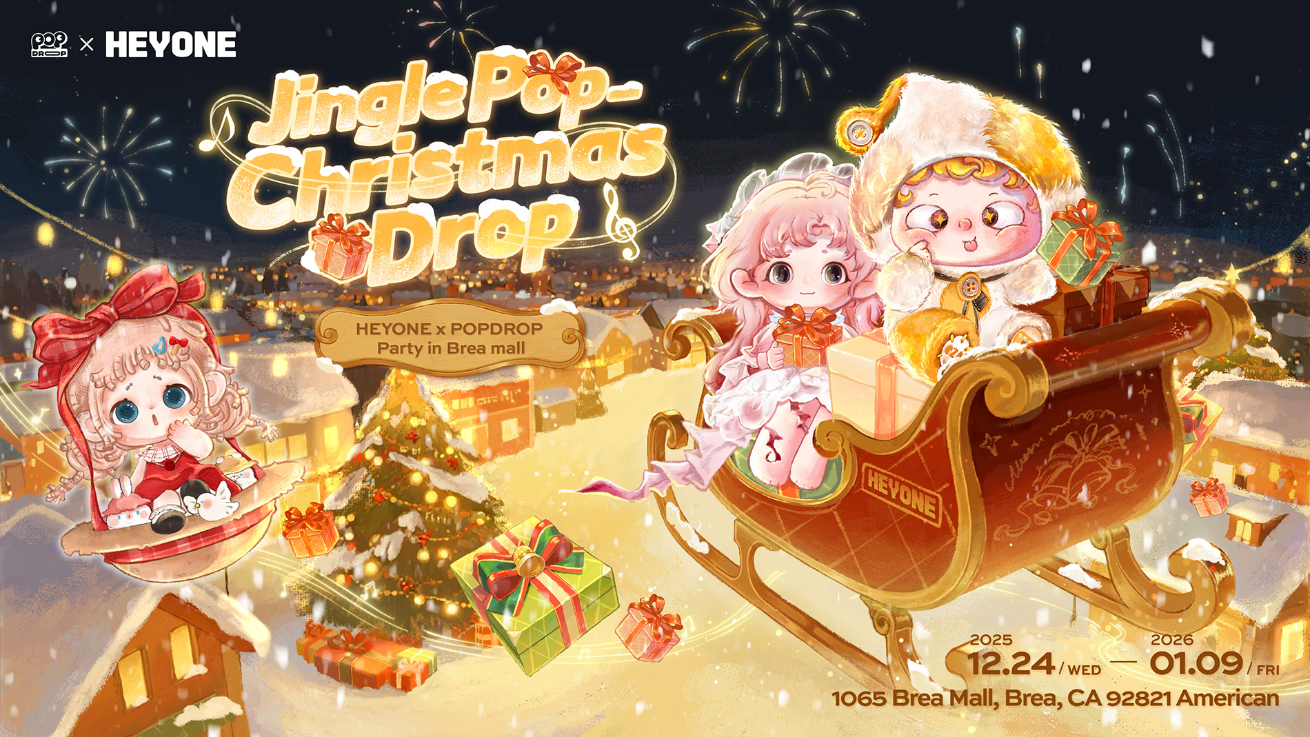 HEYONE Makes Its North American Debut, POP DROP Limited-Time Pop-Up Draws Attention