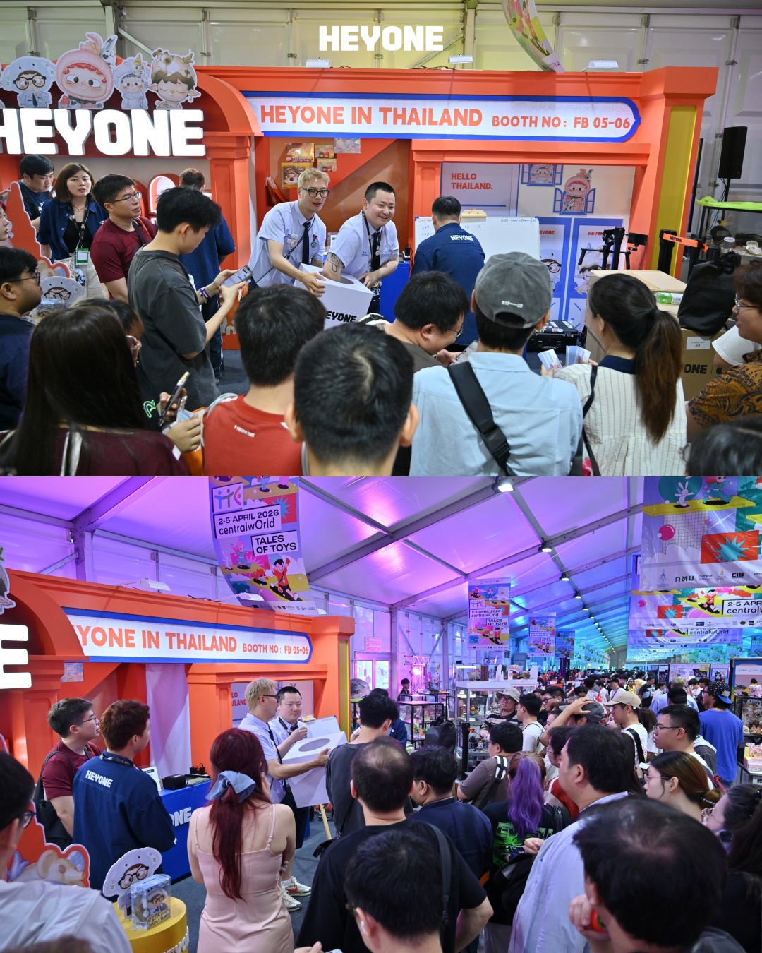 HEYONE Shines at Thailand Toy Expo, Cross-Cultural IP Reshapes the Thai Art Toy Landscape