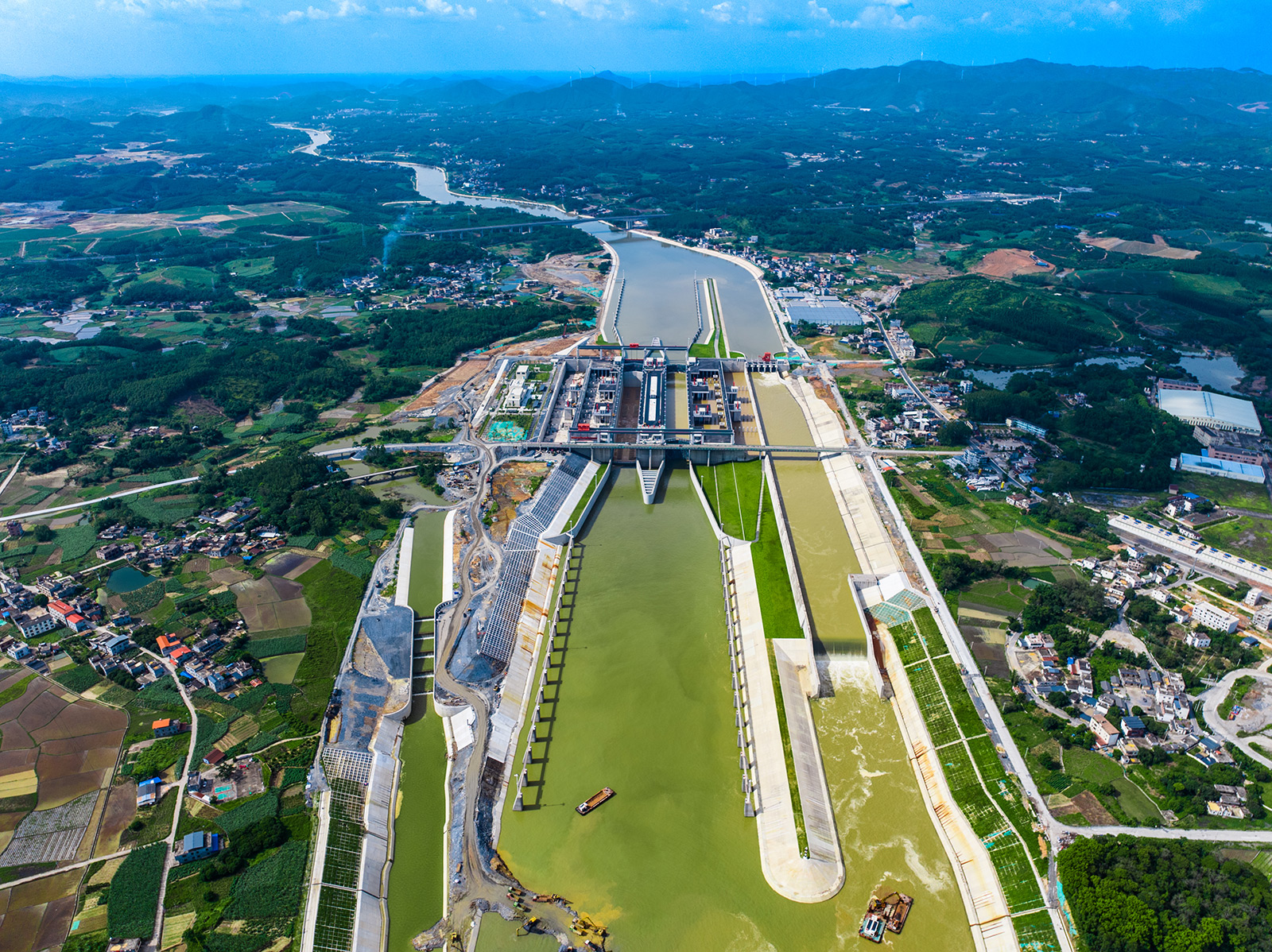 Pinglu Canal, project of century, completed and opened to navigation